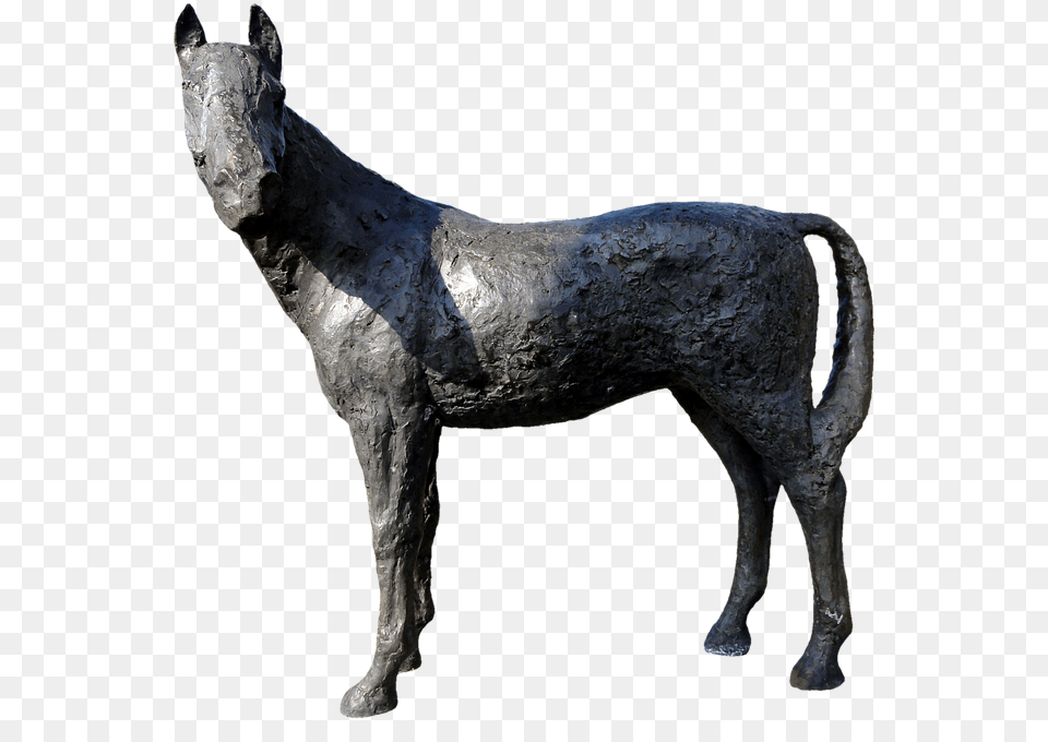 Statue Art Horse Stone Figure Sculpture Figure Mustang Horse, Figurine, Animal, Mammal, Colt Horse Png Image