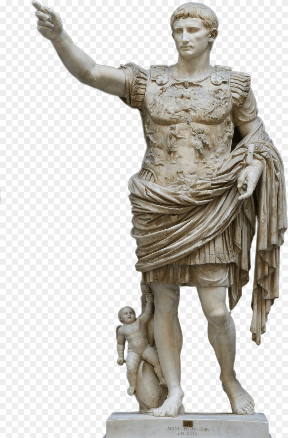 Statue Augustus Background, Art, Adult, Male, Man Free Transparent Png