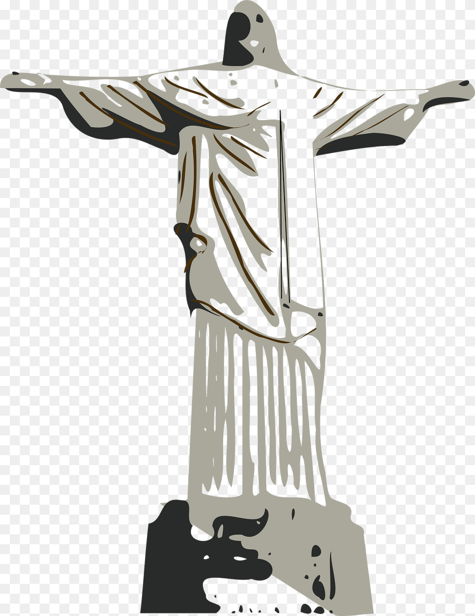 Statue Clipart, Art, Sculpture, Cross, Symbol Free Png Download