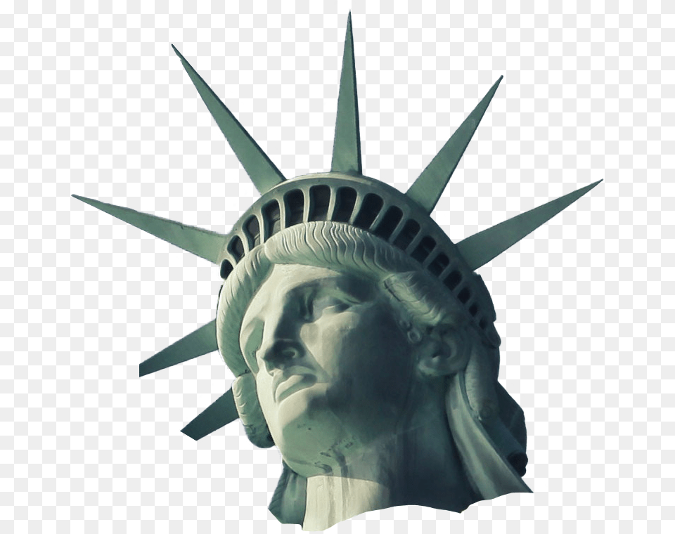 Statue Of Liberty, Art, Face, Head, Person Png