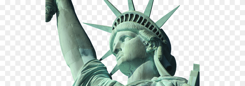 Statue Of Liberty Art, Aircraft, Airplane, Transportation Free Png Download