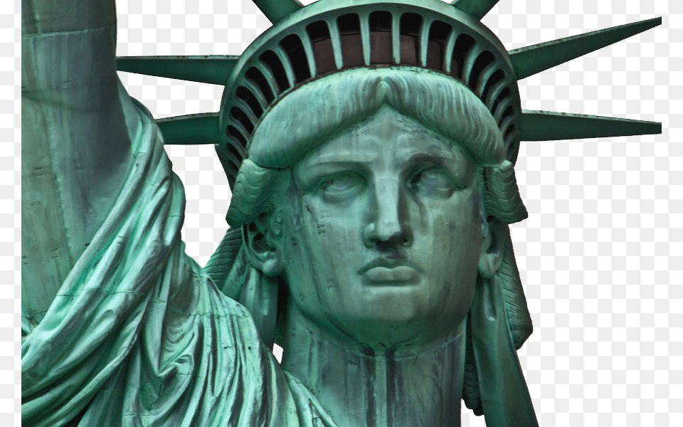 Statue Of Liberty, Art, Face, Head, Person Free Png Download