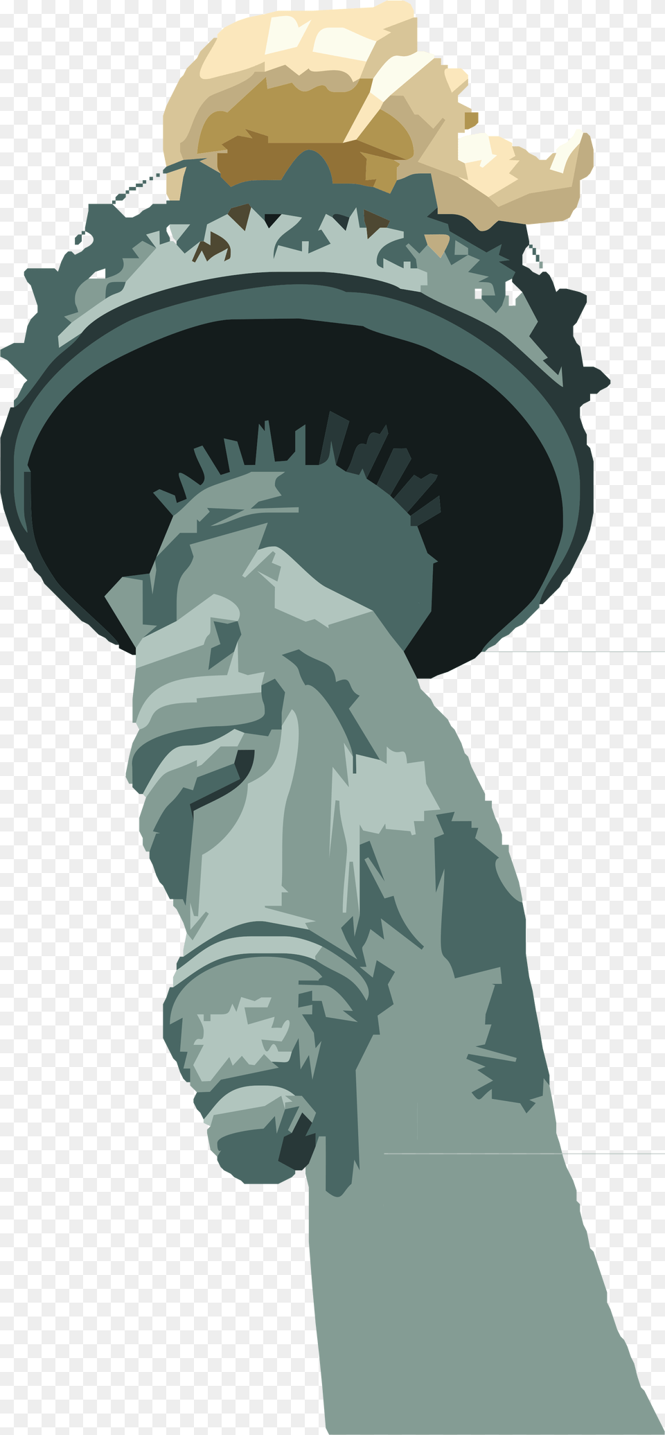 Statue Of Liberty, Light, Torch, Person, Face Png