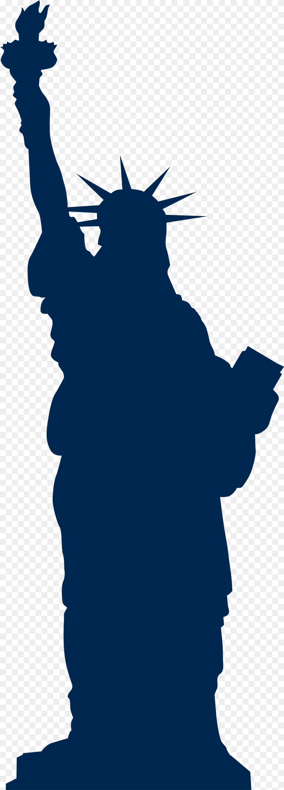 Statue Of Liberty, Silhouette, Art, Person Png