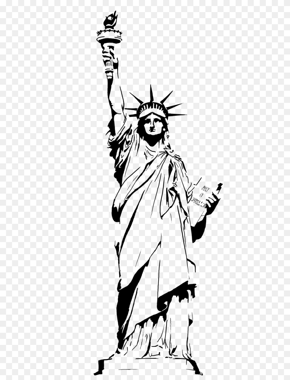Statue Of Liberty Clip Art Transparent, Person, Face, Head Free Png