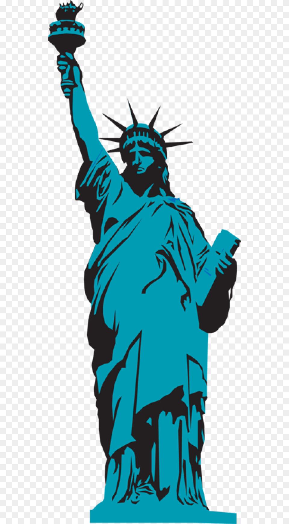 Statue Of Liberty Clipart, Person, Art, Face, Head Free Transparent Png