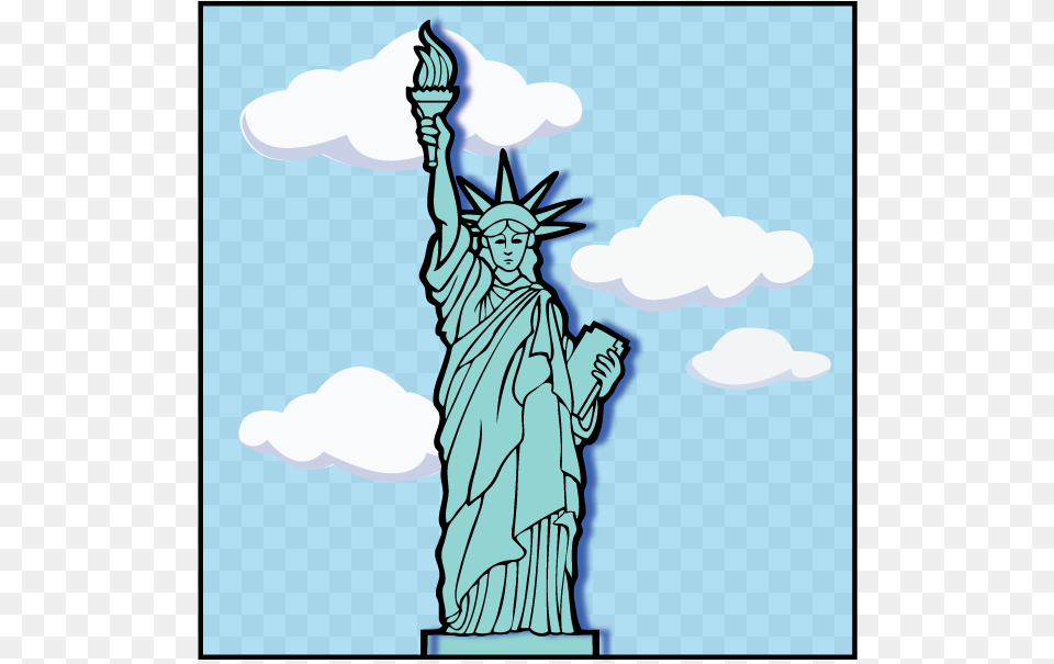 Statue Of Liberty Clipart 3d Statue Of Liberty, Art, Person, Sculpture, Face Free Png Download