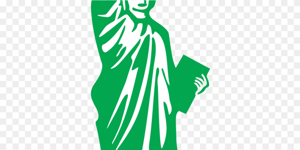 Statue Of Liberty Clipart Character Statue Of Liberty Vector Cartoon, Clothing, Coat, Adult, Female Png