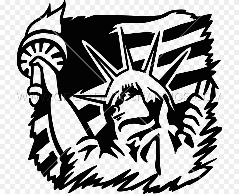 Statue Of Liberty Clipart Simplified, Outdoors Png