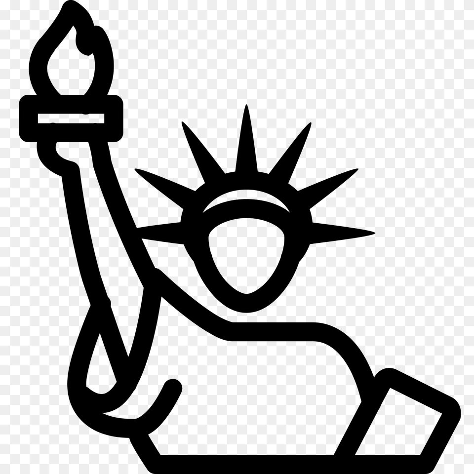 Statue Of Liberty Clipart Torch, Electronics, Hardware Free Transparent Png