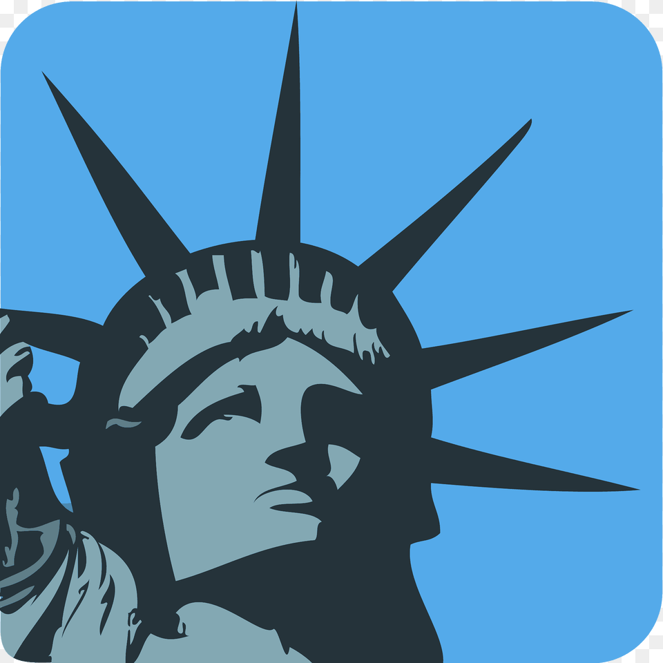 Statue Of Liberty Emoji Clipart, Art, Animal, Fish, Sea Life Free Png