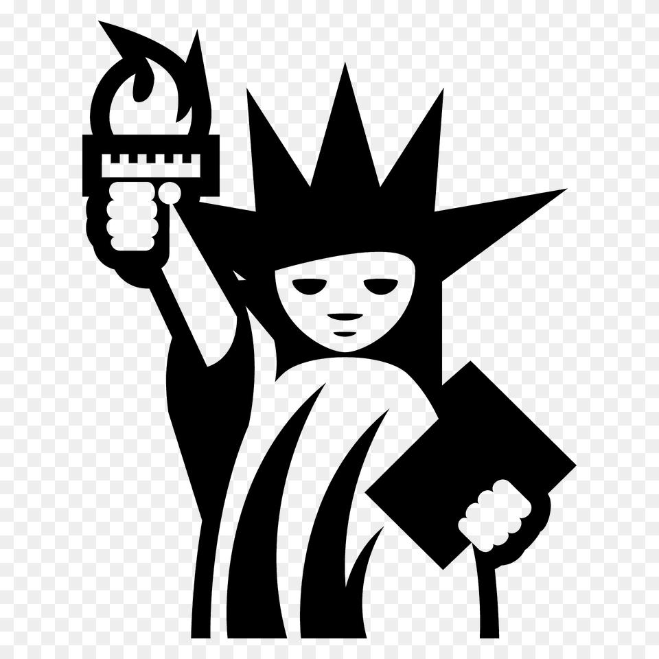 Statue Of Liberty Emoji Clipart, Face, Head, Person, People Free Transparent Png