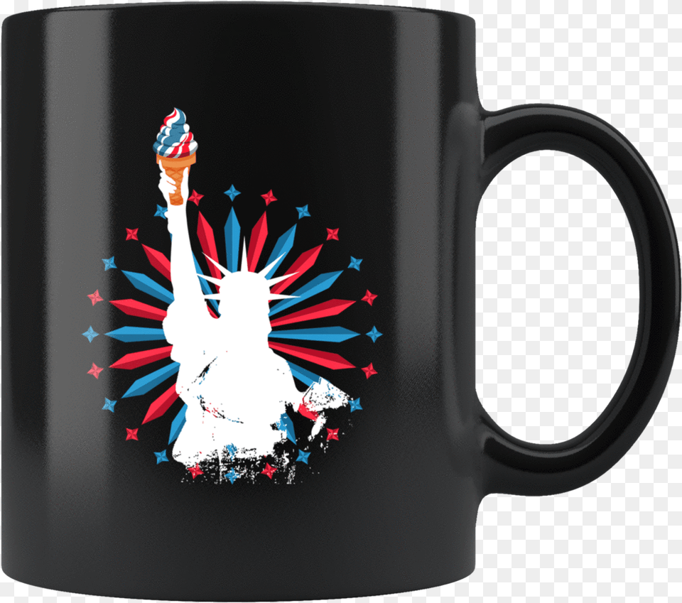 Statue Of Liberty Ice Cream Cone Torch Mug Beat People With A Stick, Cup, Beverage, Coffee, Coffee Cup Free Transparent Png