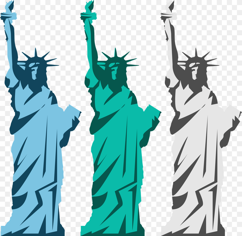 Statue Of Liberty Illustration Statue Of Liberty Illustrator, Art, Adult, Wedding, Person Free Png
