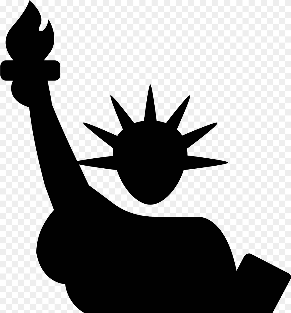 Statue Of Liberty Images Statue Of Liberty Hand Clipart, Gray Free Png