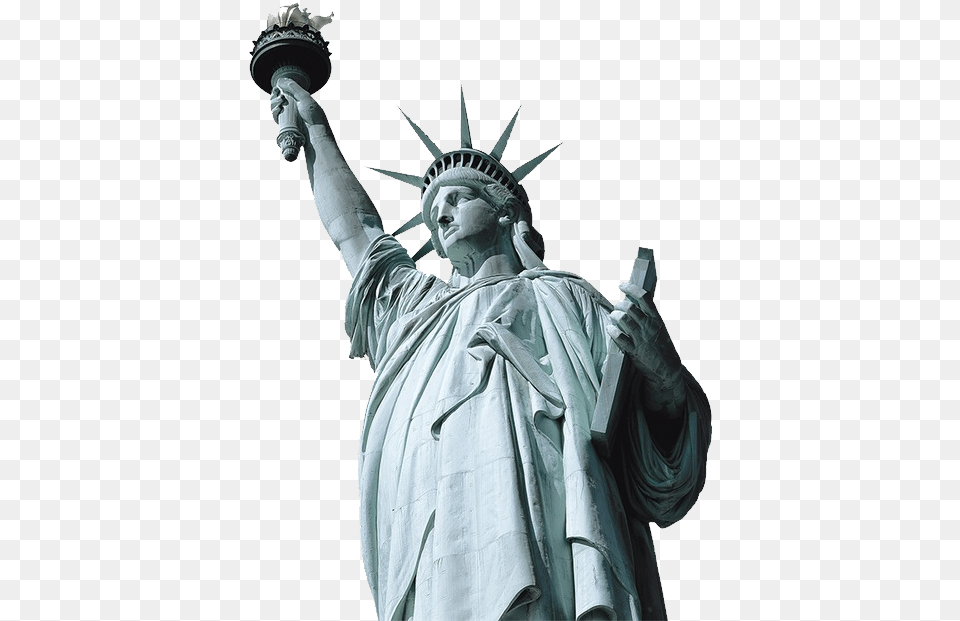 Statue Of Liberty Liberty Island, Art, Adult, Person, Man Free Png