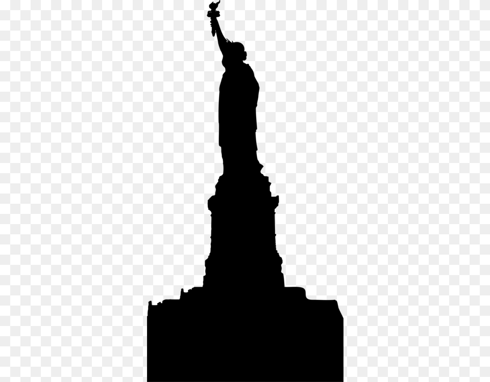 Statue Of Liberty New York Harbor Kansas City Kohina Law Firm, Gray Png Image