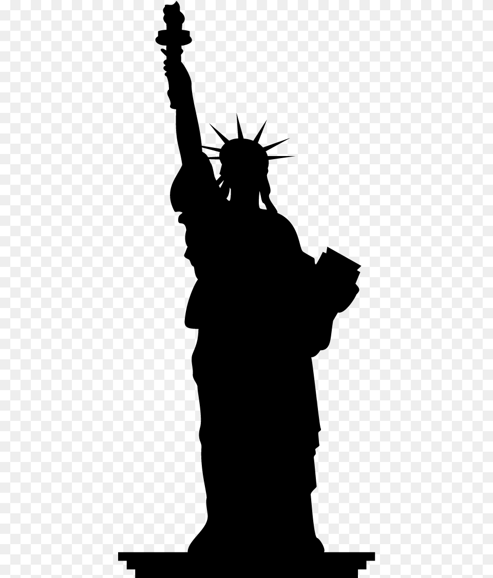 Statue Of Liberty Sculpture Royalty Statue Of Liberty, Gray Free Png