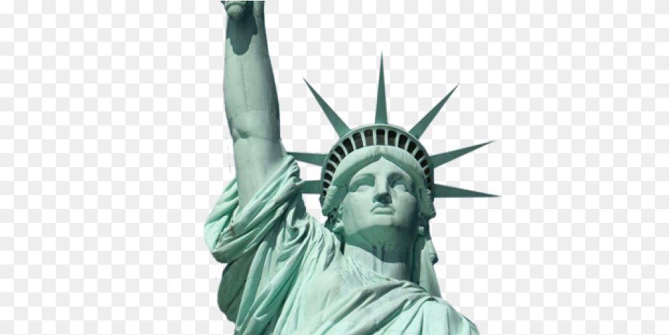 Statue Of Liberty Transparent Images Statue Of Liberty, Art, Adult, Person, Man Png