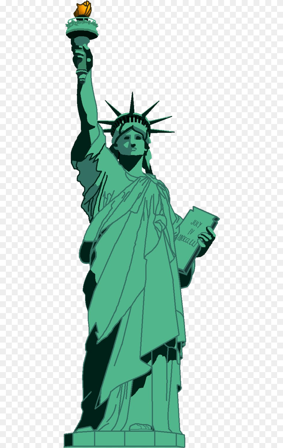Statue Of Liberty Transparent Statue Of Liberty, Art, Person, Light, Face Png