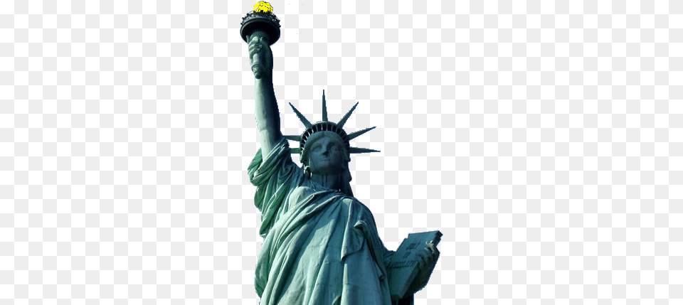 Statue Of Liberty Transparent Statue Of Liberty Hd, Art, Person, Sculpture, Landmark Free Png Download