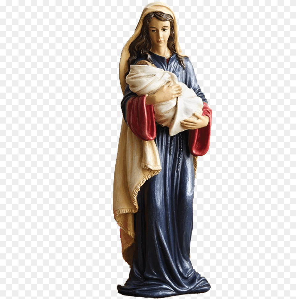 Statue Of Mary, Adult, Female, Figurine, Person Png