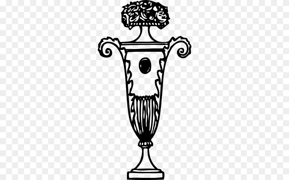 Statue On Pedestal Clipart, Jar, Pottery, Urn, Smoke Pipe Free Png Download