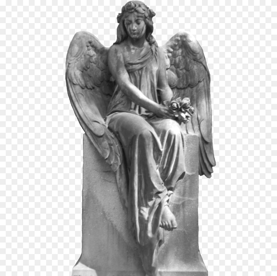 Statue Angel Statue, Adult, Bride, Female, Person Free Transparent Png