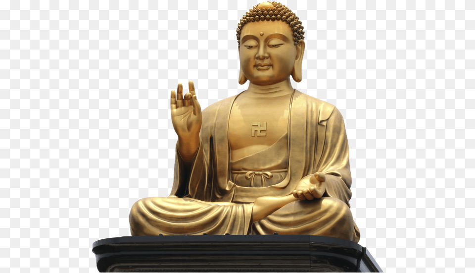 Statuya Buddi Zolotoj Budda Statue Of Buddha Statue Buddha, Art, Prayer, Adult, Female Free Png