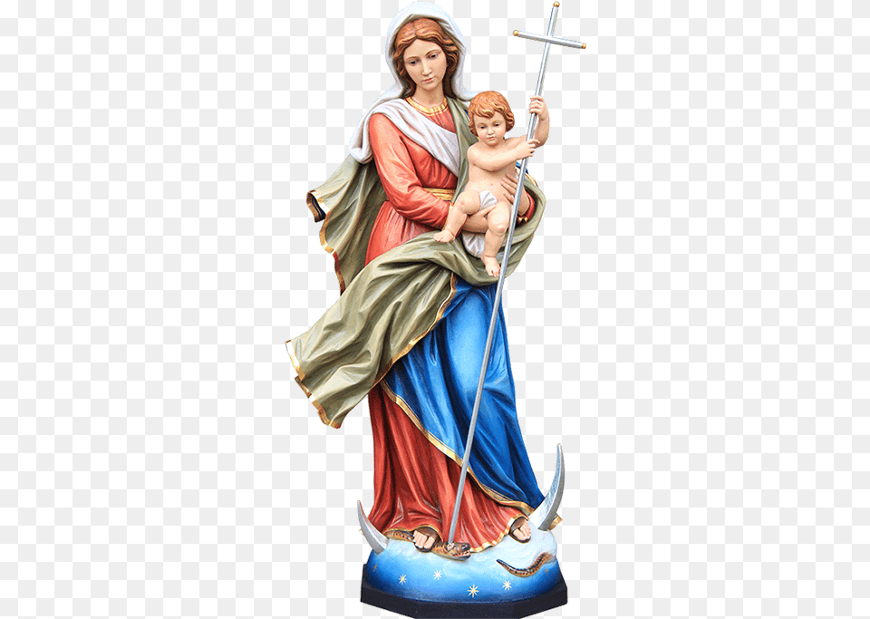 Staue Sacre Di Madonna, Adult, Female, Person, Woman Free Png Download