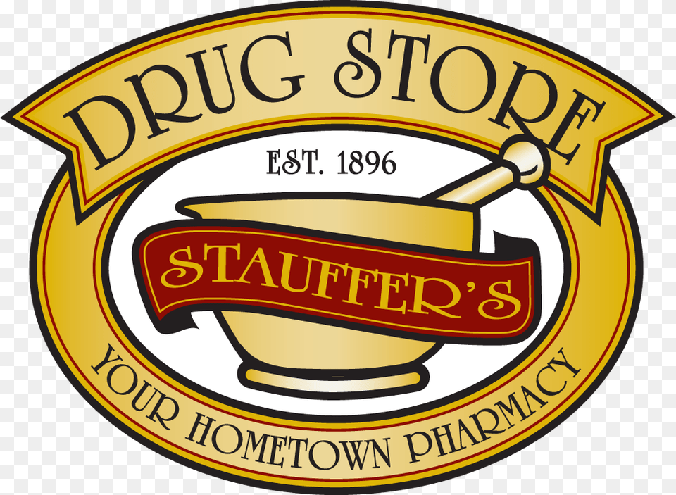 Stauffer S Drug Store Emblem, Food, Ketchup, Architecture, Building Png