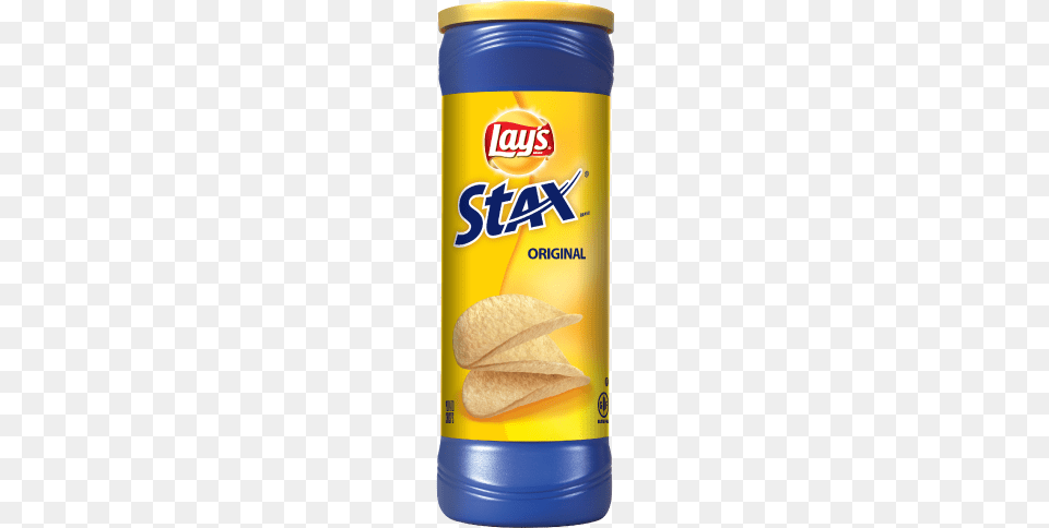 Stax Original Potato Crisps Lay39s Stax Sour Cream And Onion, Can, Tin, Bread, Food Png