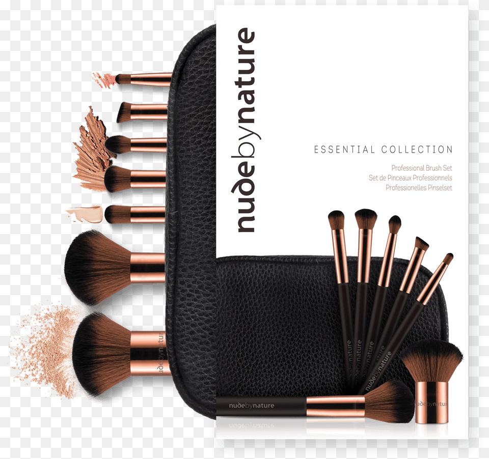 Stay At Home Mum Nude By Nature Essential Collection 7 Piece Brush, Device, Tool, Cosmetics Free Png Download