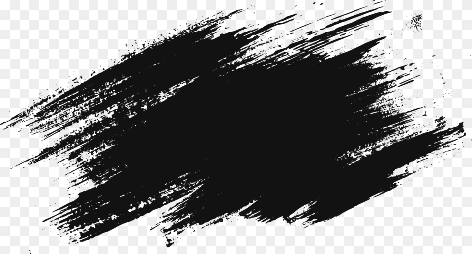 Stay Gallery Brush Stroke 2 Monochrome, Art, Text Free Png