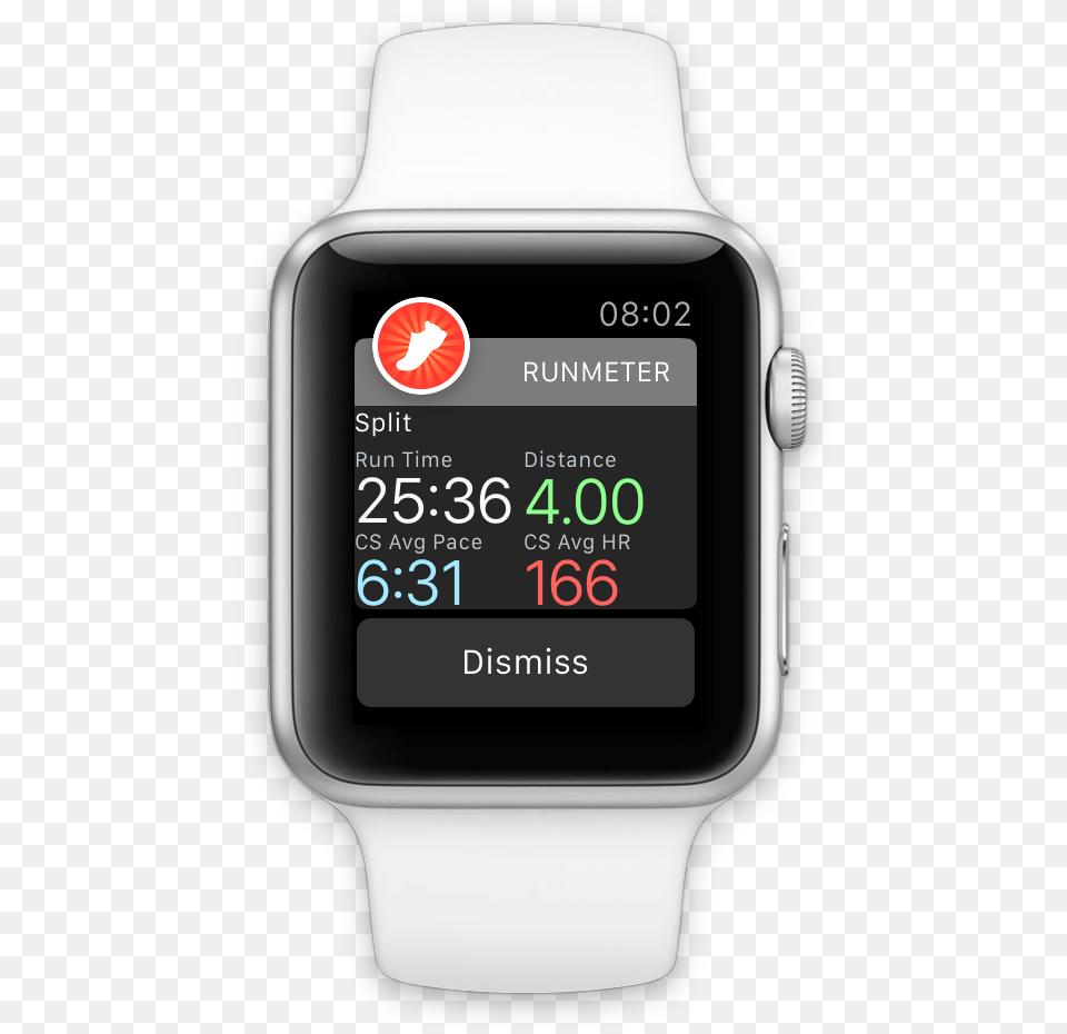 Stay Notified Of Your Progress Apple 42mm Sport Band, Wristwatch, Electronics, Screen, Person Free Transparent Png