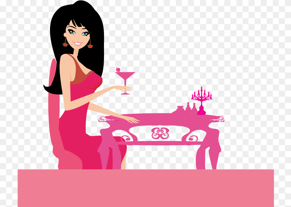 Stay Polished Nail Spa Nails Cartoon, Adult, Female, Person, Woman Free Png Download