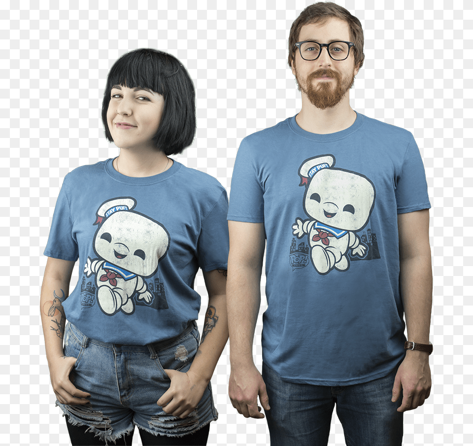 Stay Puft Marshmallow Man, T-shirt, Clothing, Jeans, Pants Free Transparent Png