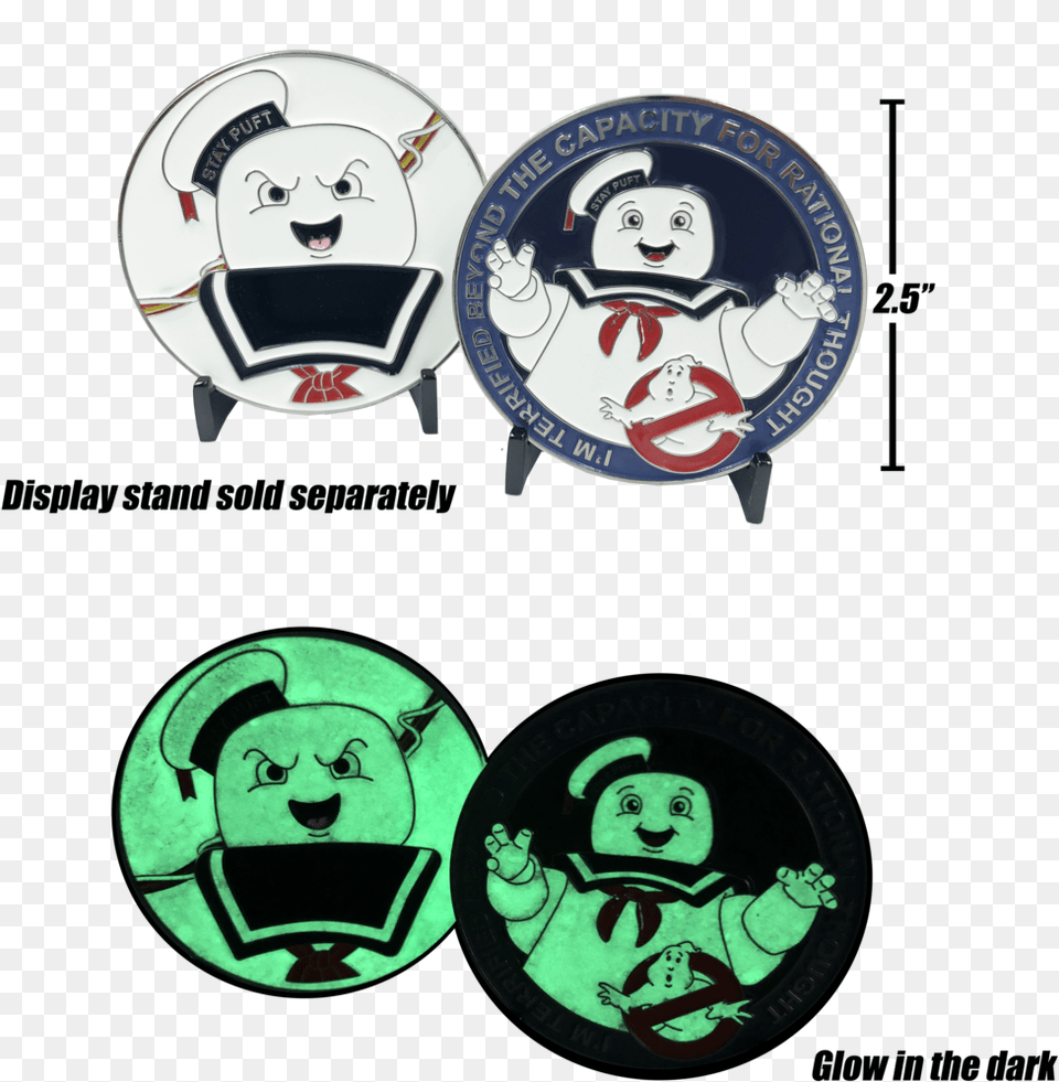 Stay Puft Marshmallow Man, Symbol, Sticker, Badge, Logo Png