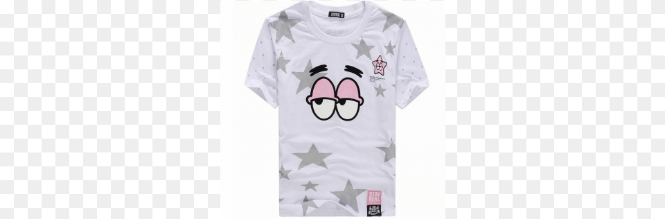 Stay Real Patrick Star Fish Crewneck T Shirt Cartoon, Clothing, T-shirt Png