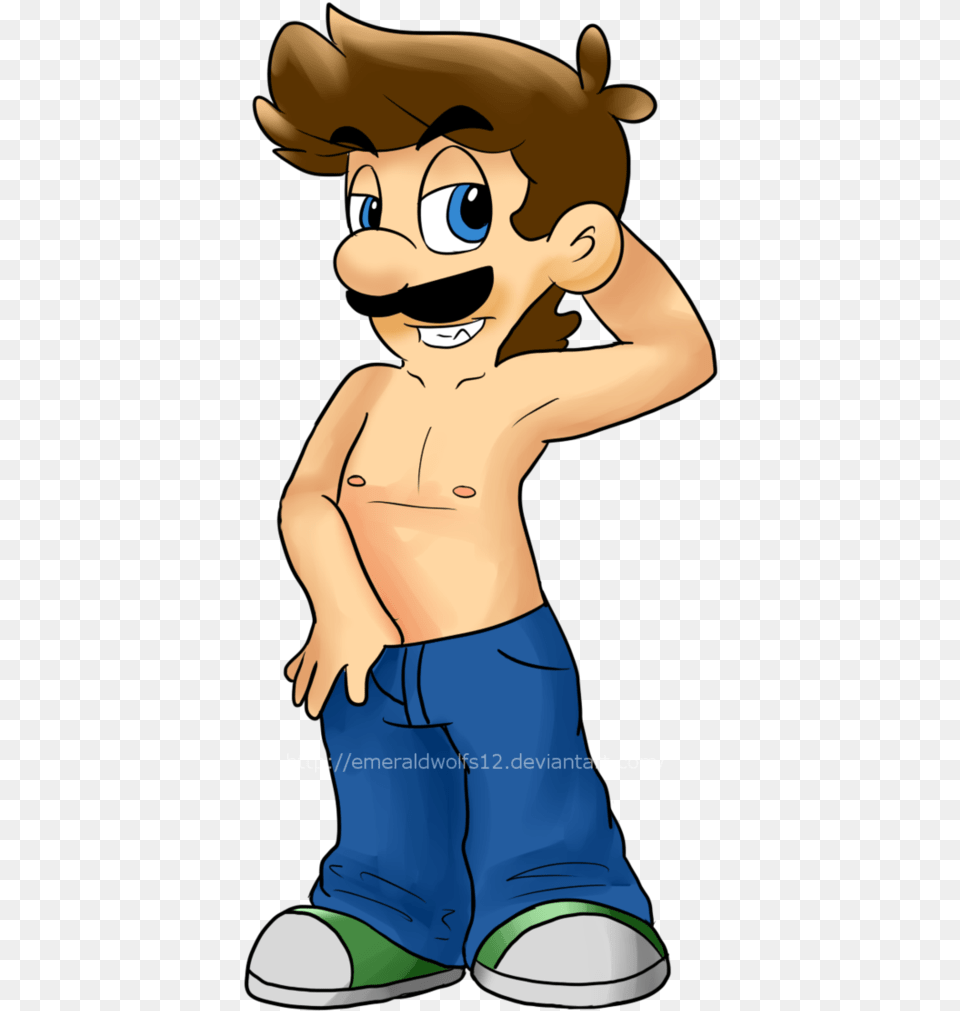 Stay Salt Sexy Luigi, Baby, Book, Comics, Person Free Transparent Png