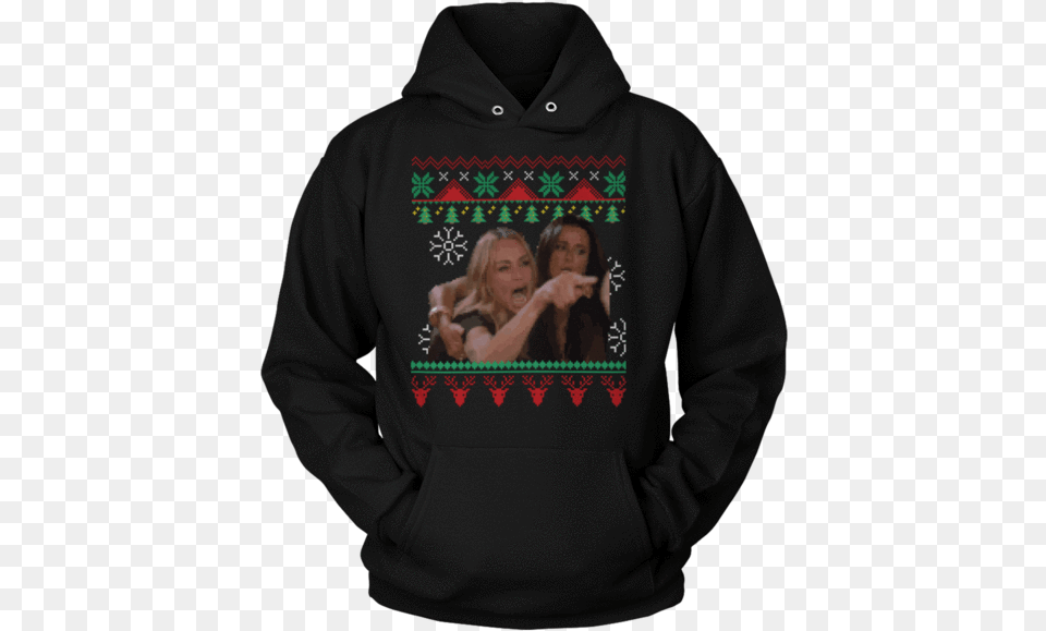 Stay Strapped Or Get Clapped Hoodie, Clothing, Sweatshirt, Sweater, Knitwear Free Png