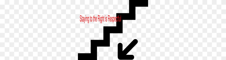 Stay To The Right Stairs Clip Art, Dynamite, Weapon, Text, Logo Free Transparent Png