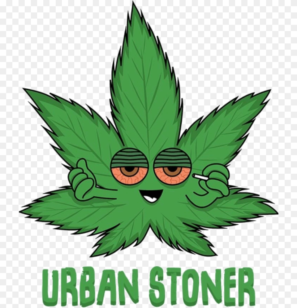 Staying Stoned 247 Cartoon, Green, Leaf, Plant, Weed Free Png Download