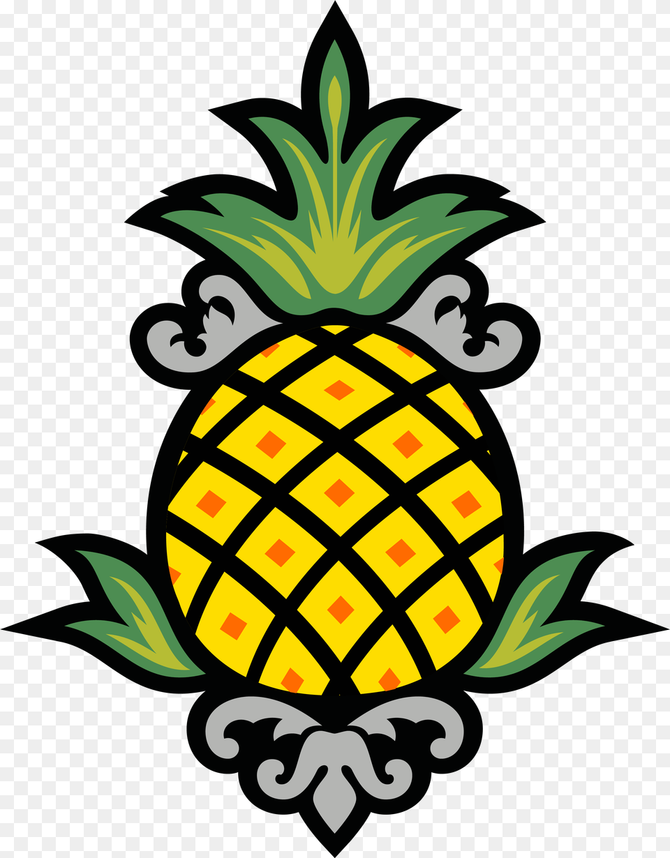 Staypineapple Hotels Hospitality Pineapple, Food, Fruit, Plant, Produce Png