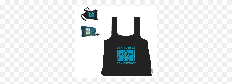 Stc Eco Friendly Logo Grocery Bag Sea Turtle Conservancy, Clothing, Tank Top, T-shirt Png Image