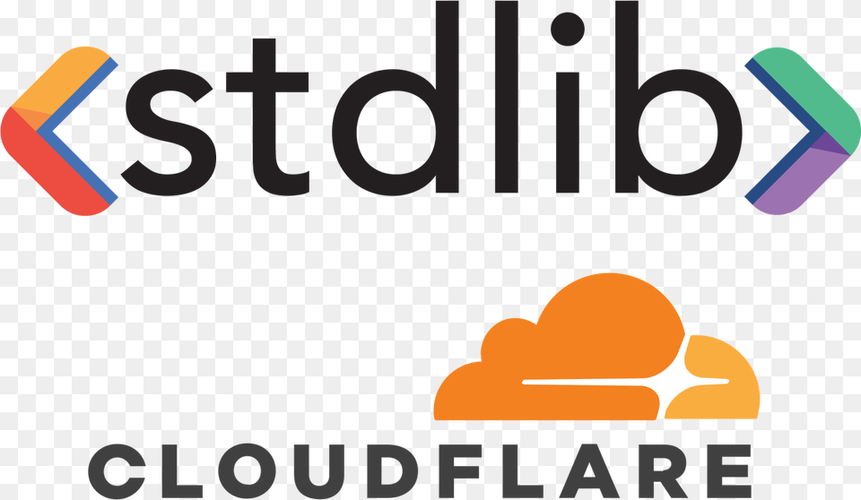 Stdlib Cloudflare Stdlib Logo, Text, Cross, Symbol Png Image