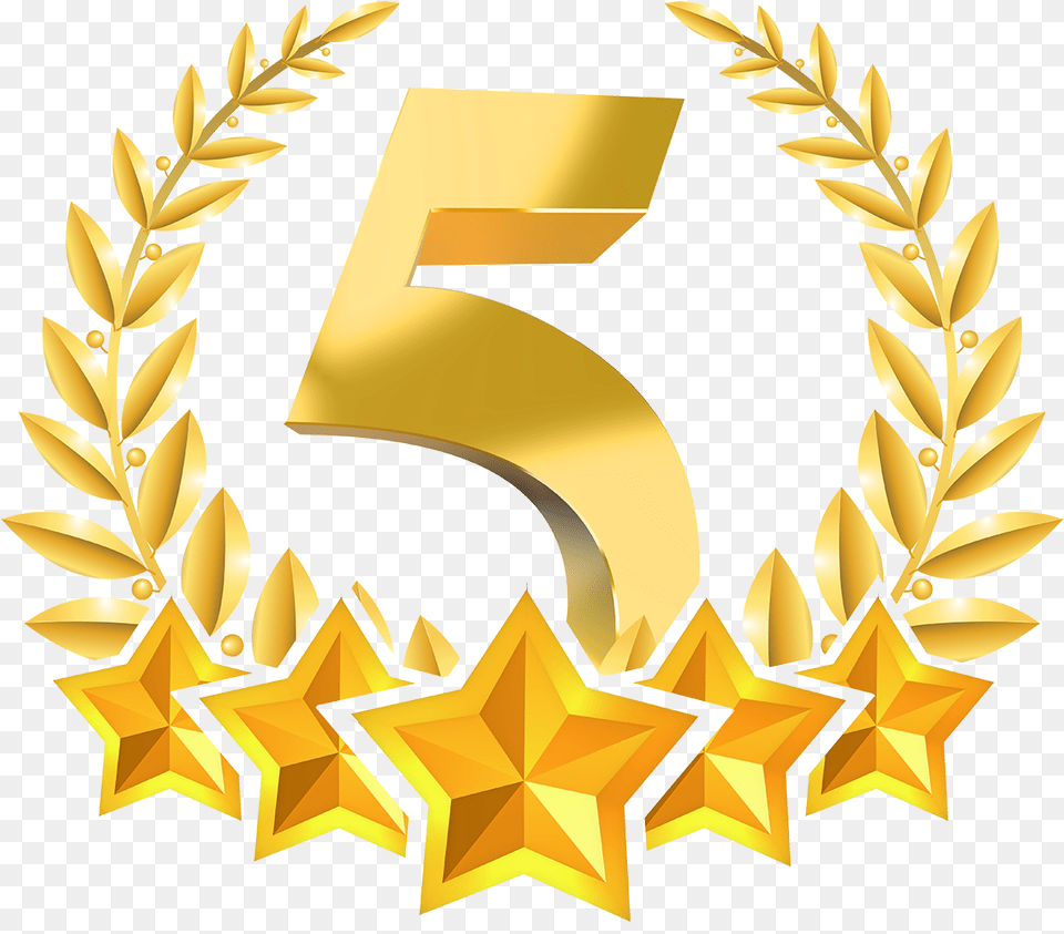 Steadfast It 5 Star Customer Service Home Care Service Transparent Background 5 Stars, Symbol, Number, Text Png Image