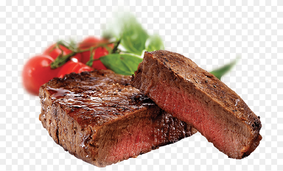 Steak, Food, Meat, Bread Png Image