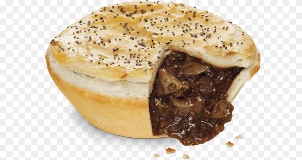 Steak And Kidney Pie, Bread, Food, Bun, Cake Free Png