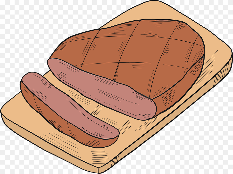 Steak Clipart, Bread, Bread Loaf, Food Png Image